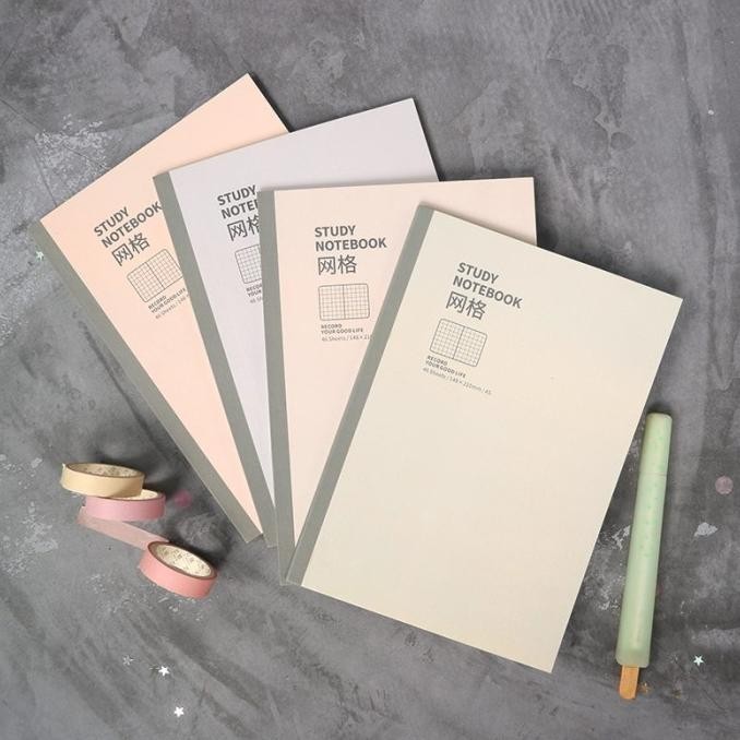 

Segera Miliki Light Shade Series Grid Notebook A5 - Buku Catatan A5 - Buku Grid A5 Terbatas