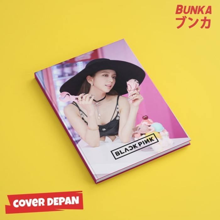 

Menakjubkan Notebook Kpop Blackpink Jisoo Hardcover A5 Buku Tulis Catatan Notes Ag Sale!!!