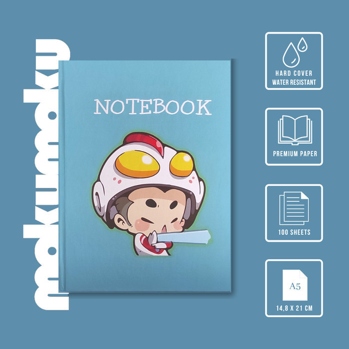 

Hari Ini Buku Tulis / Notebook Hardcover Couple Ultraman Terbatas