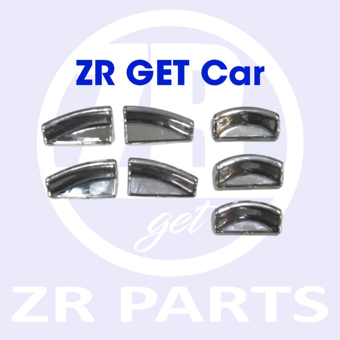 Terbaru List chrome tombol knob switch power window mercedes w204 w212 w166