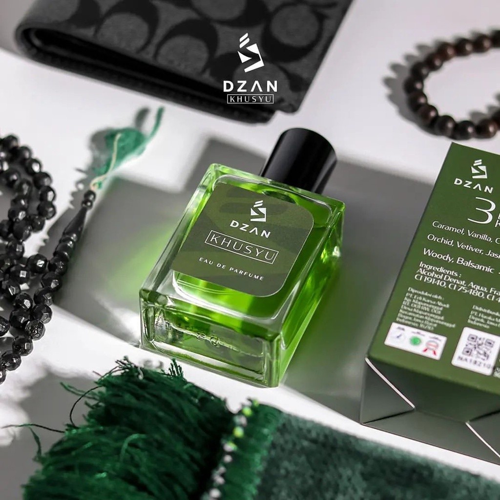 Nyak Wangi Pria Non Dzan Khusyu Parfum Sholat Tahan Lama