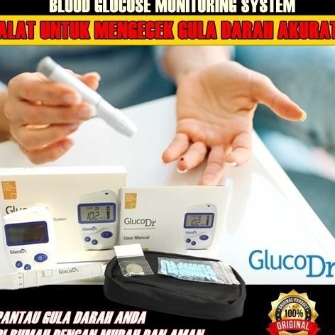 Alat Tes Gula Darah Gluco Dr Pengecek Kadar Gula Darah Digital Murah