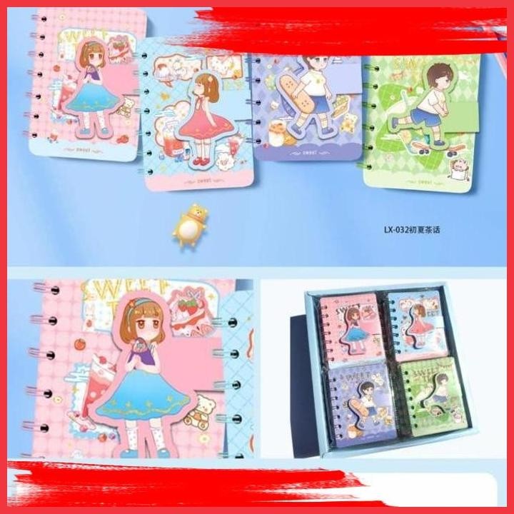 

(ANTI) MEMO NOTES RING MOTIF SWEET TEA SATUAN