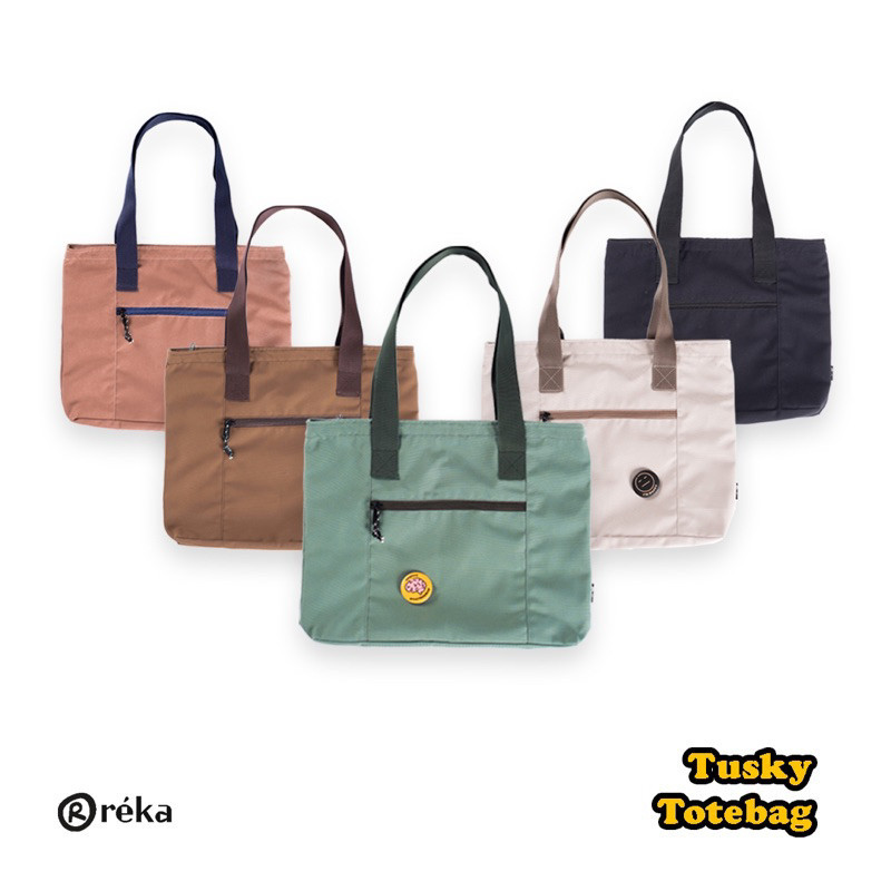 [BEST DEAL] REKA - TUSKY Totebag - Tas totebag pria wanita