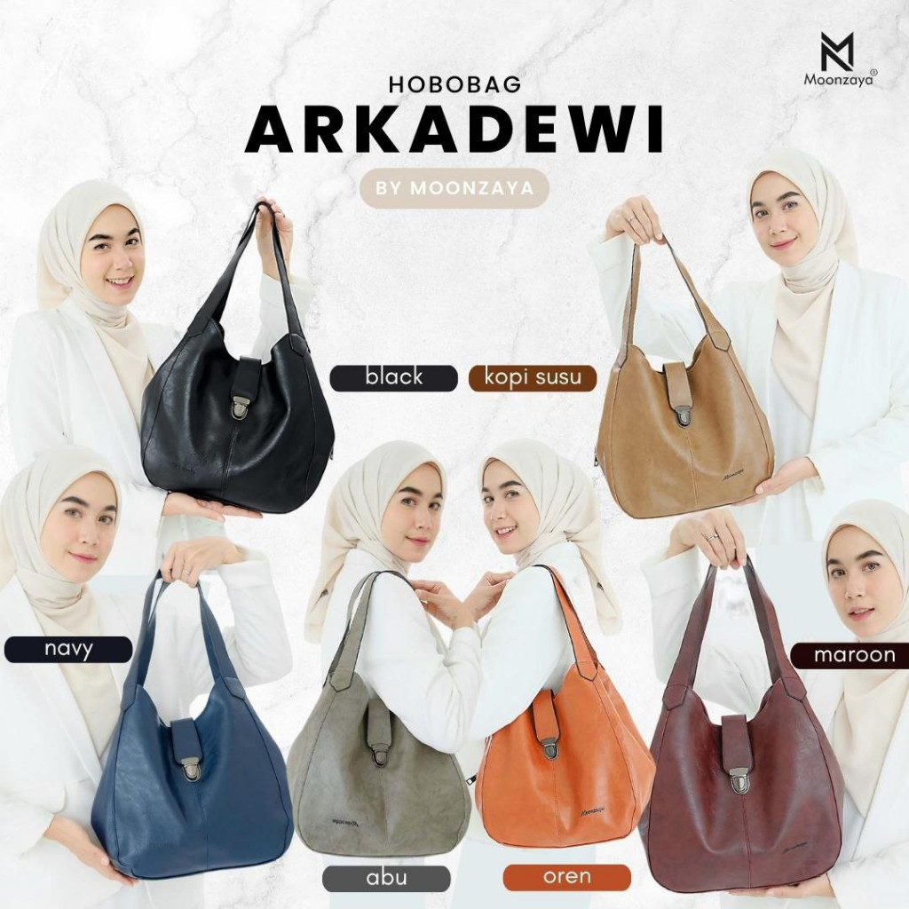 [BEST DEAL] [BERGARANSI] MOONZAYA ARKADEWI TAS WANITA SELEMPANG BAHU BRANDED MOONZAYA PRODUK LOKAL