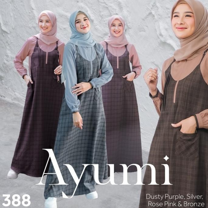 Gamis Ethica Ayumi 388 Pengiriman Cepat