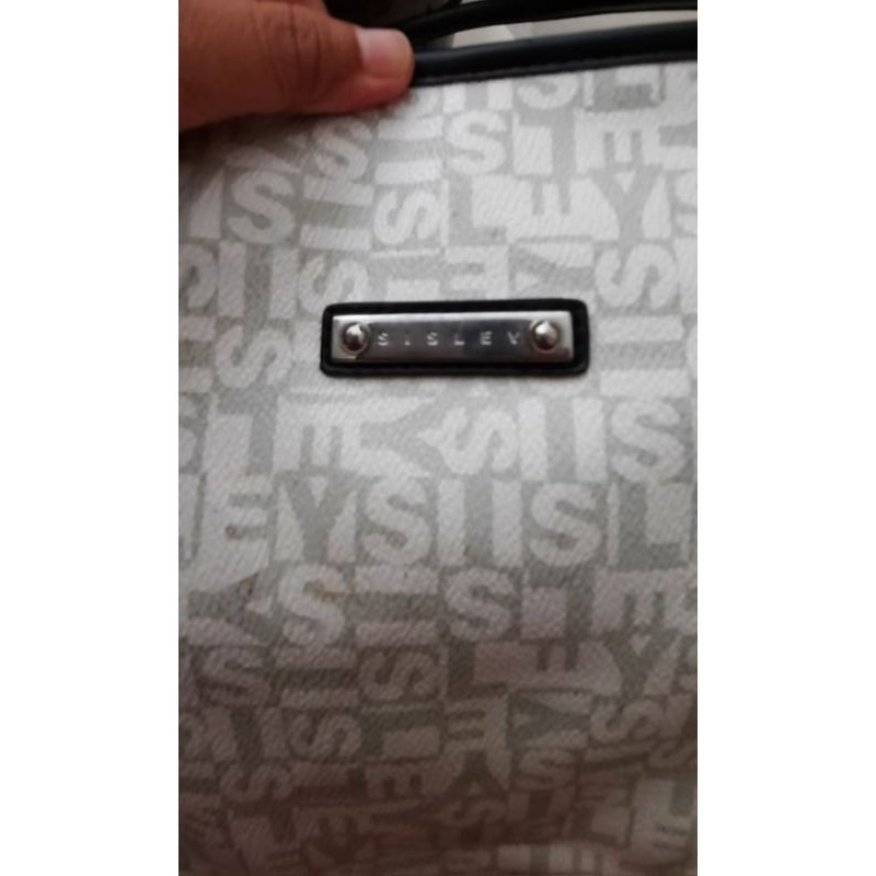 preloved sisley tote bag