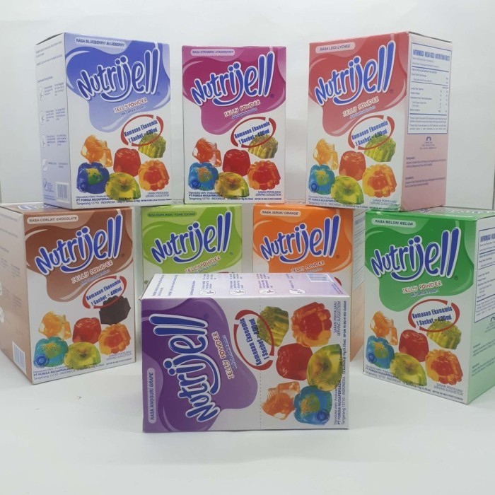 

```````] Nutrijell Jelly Powder All Variant / Nutrijel rasa PER PACK