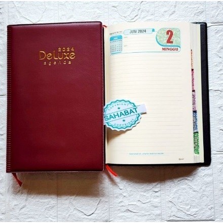 

Hot Sale Agenda Deluxe Cream Thn 2024 Uk. 14.5X 21.5 Cm - Merah Sale!!!