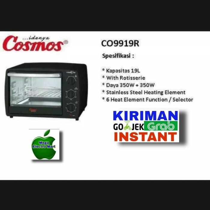 TERBAIK OVEN COSMOS CO9919R OVEN LISTRIK COSMOS 19LITER