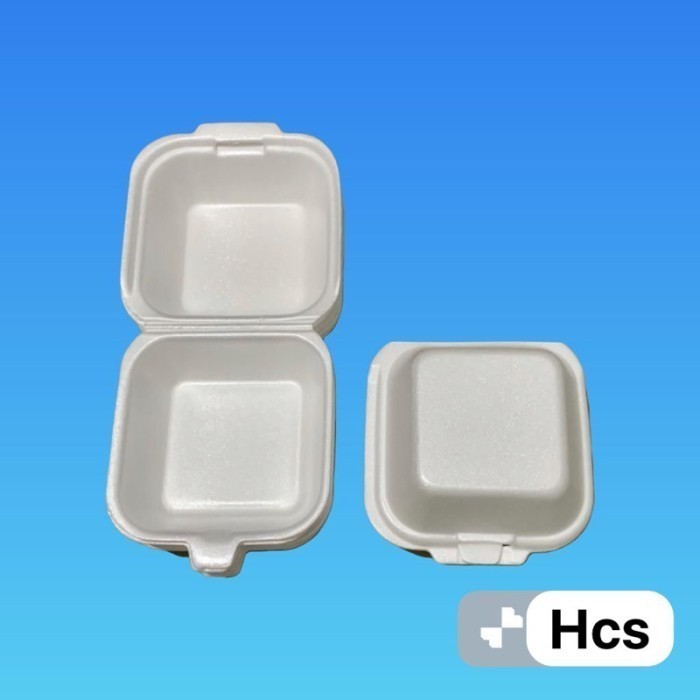 

paling diminati] Hcs - Styrofoam Foam Sterofoam Hamburger isi 200 pcs