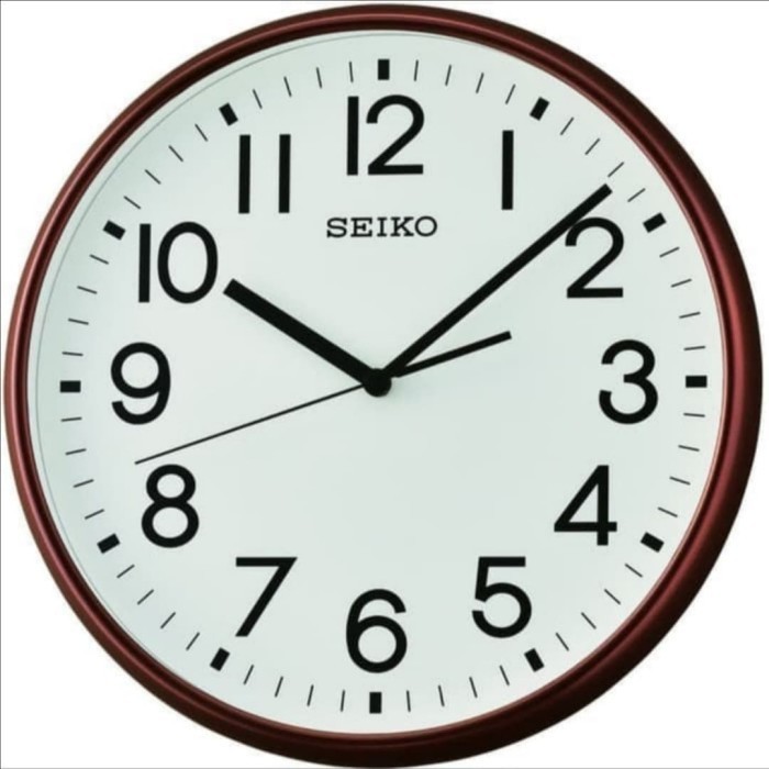 Jam Dinding Seiko Qxa677 B Seiko Qxa677B