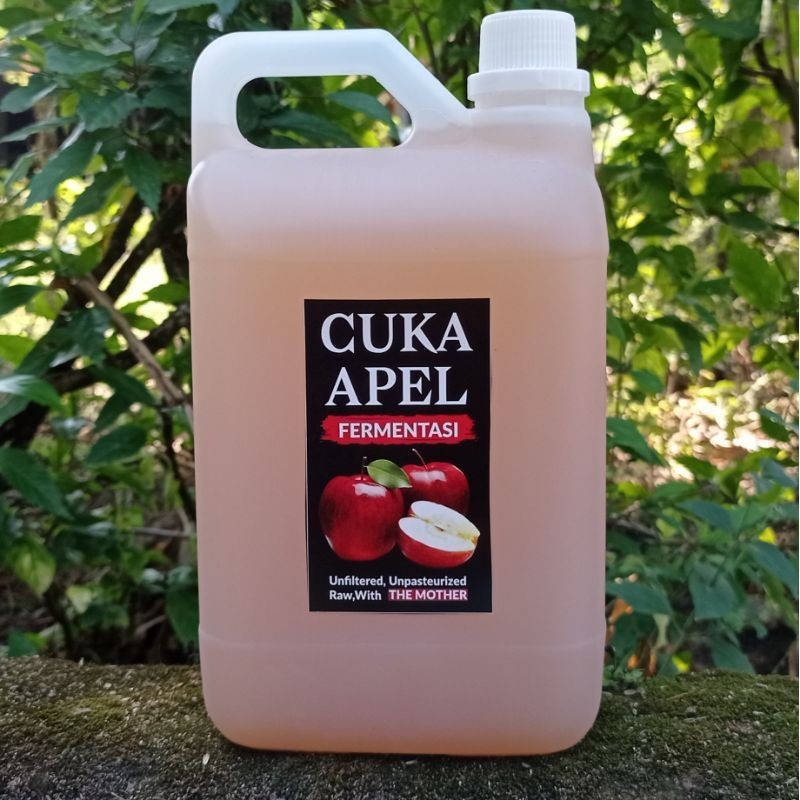 

Cuka Apel Fermentasi 2 Liter Murni