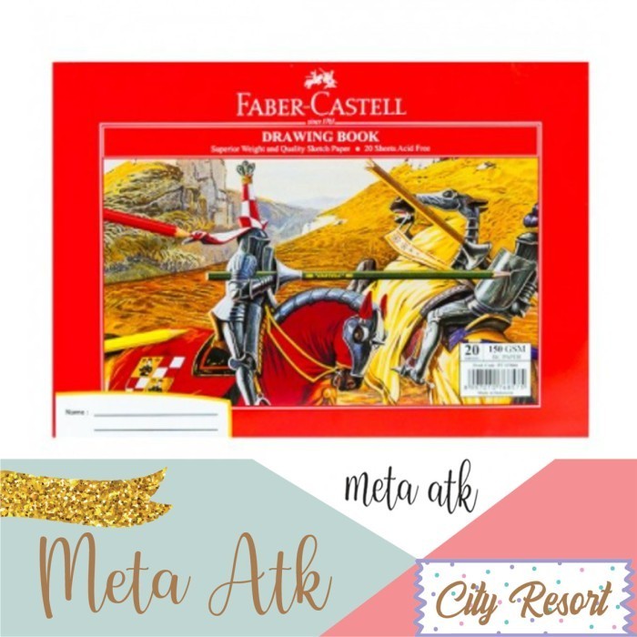 

Spesial Drawing Book Faber Castell A3 Promo