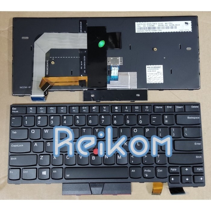 Terbaru Keyboard Laptop Notebook Lenovo Thinkpad T470 T480 Promo Terlaris