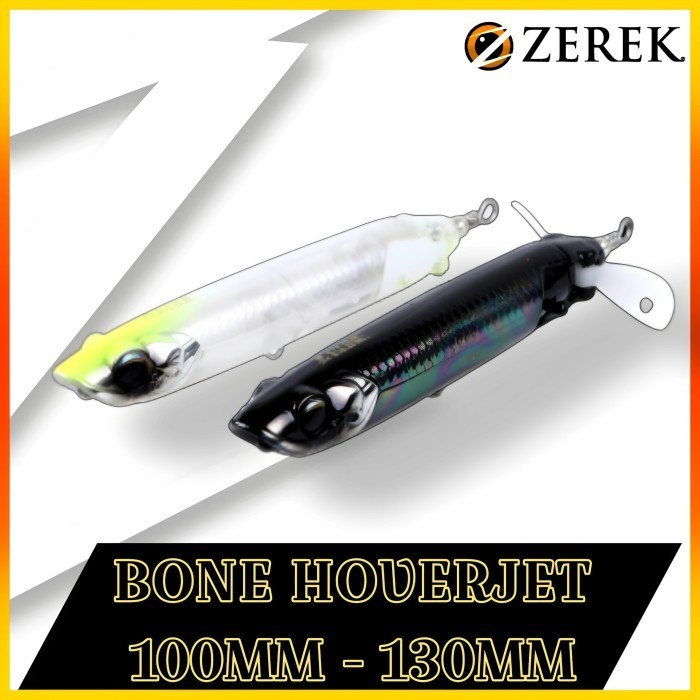 Terbaru Umpan Casting Bone Hoverjet 100F - 130F Multi Fungsi Topwater - Wtd Promo Terlaris
