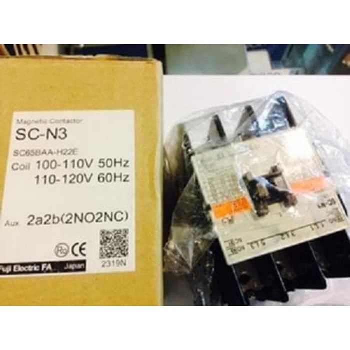 Unik Magnetic Kontaktor Fuji Scn3 Sc-N3 Fuji Sc-N3 Scn3 Berkualitas