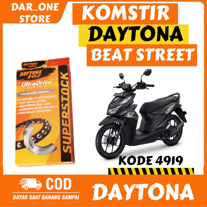 Terbaru Komstir Daytona Original Honda Beat Street Promo Terlaris