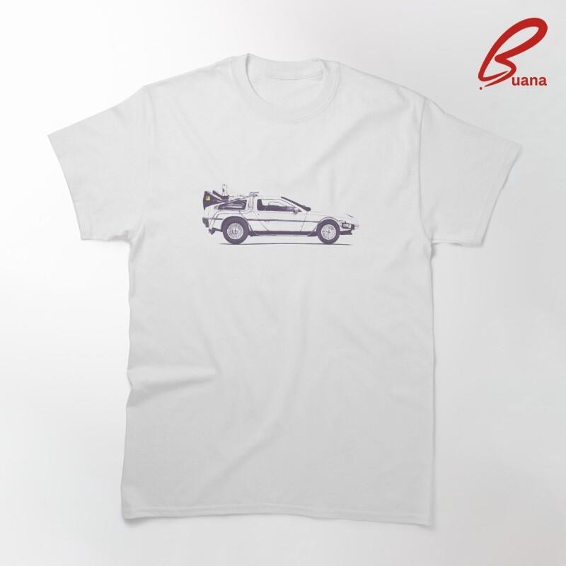 Baju Kaos Delorean