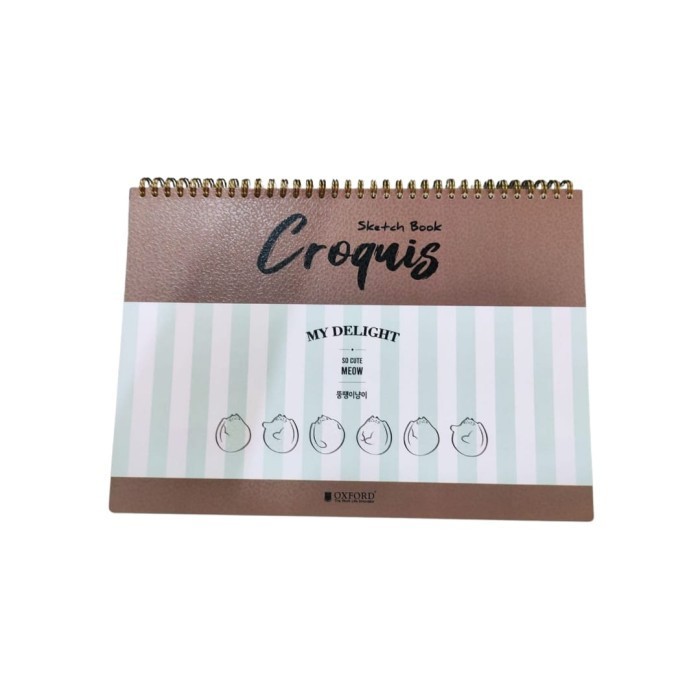 

Produk Unggulan Oxford Croquis Spiral Sketch Book/Buku Gambar A4 150Gsm Gilaa!!!