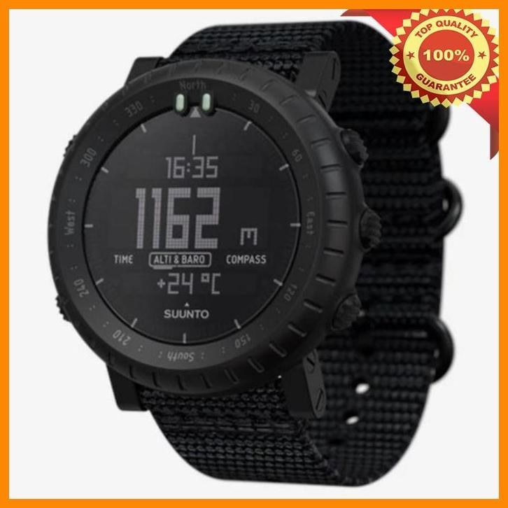 (JOHA) JAM TANGAN SUUNTO CORE ALPHA STEALTH ALL BLACK ORIGINAL