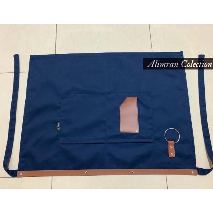 Limited - Celemek Waiters Apron Setengah Badan Apron mini Apron Waiters Chef - Hitam