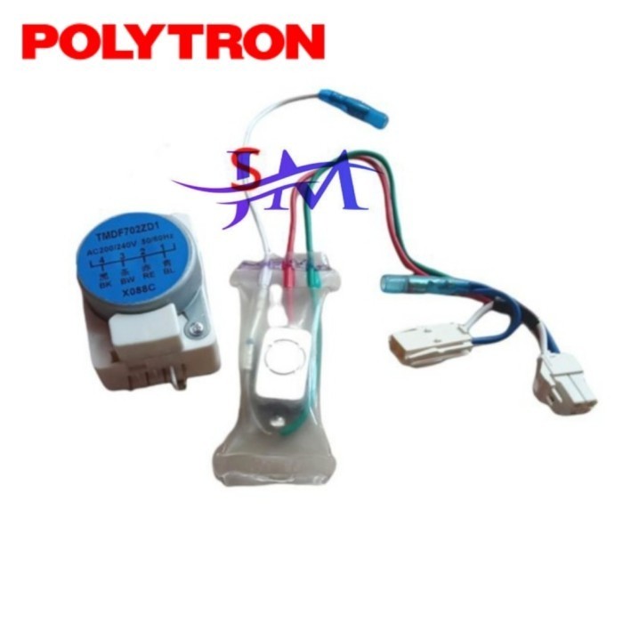 TIMER DEFROST KULKAS POLYTRON 2 PINTU 1SET