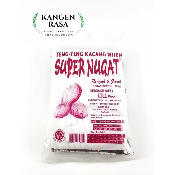 

Big Sale Teng Teng Kacang Wijen Super Nugat Original