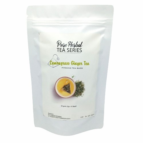 

Lemongrass Ginger Pyramid Tea Bag (2G X 10 Teabags)