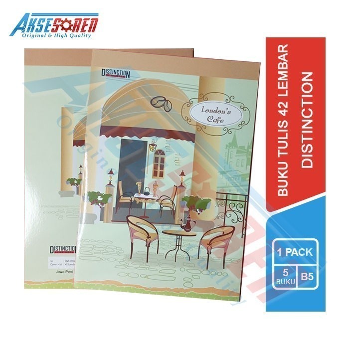 

Wow Buku Tulis Distinction 1 Pack Boxy 42 Lembar Catatan Sekolah Besar B5 Sale!!!