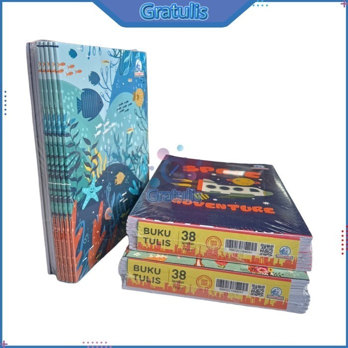 

Terlaris Buku Tulis Sekolah 38 Lembar Locomotif [1 Pak/10 Buku] A5 Kwarto Pack Terlaris