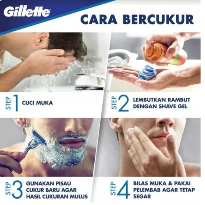 Pisau Cukur Gillette Blue 2 Plus Grosir Gillette Blue Ii Plus 12 Pcs