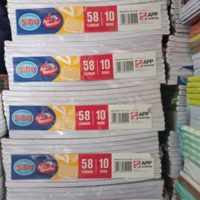 

Sale Buku Tulis Sinar Dunia 58Lembar Per Pack / 10Buku Hot Sale