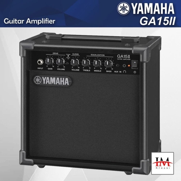 Yamaha Ga15Ii Guitar Amplifier - Ampli Gitar Ga15 Ii / Ga 15Ii - Ga 15
