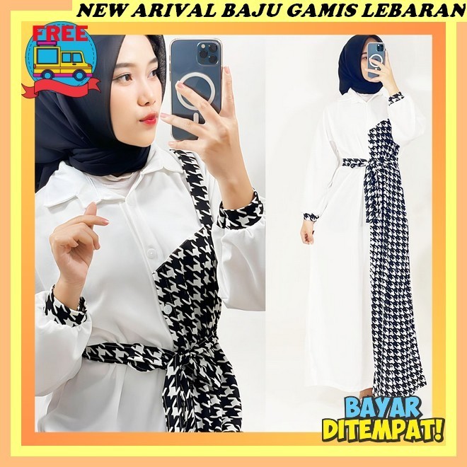 Gamis Wanita Muslim Armani Silk Gradasi Bahan Import/Gamis Terbaru - 1, M Carlina - Gamis Maha Hound