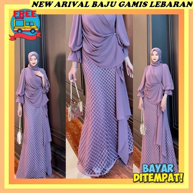 Fedora Series By Agoest Hanggono Syari Original Koleksi Lebaran 2023 Terbaru Gamis Syar'I Ceruty Imp