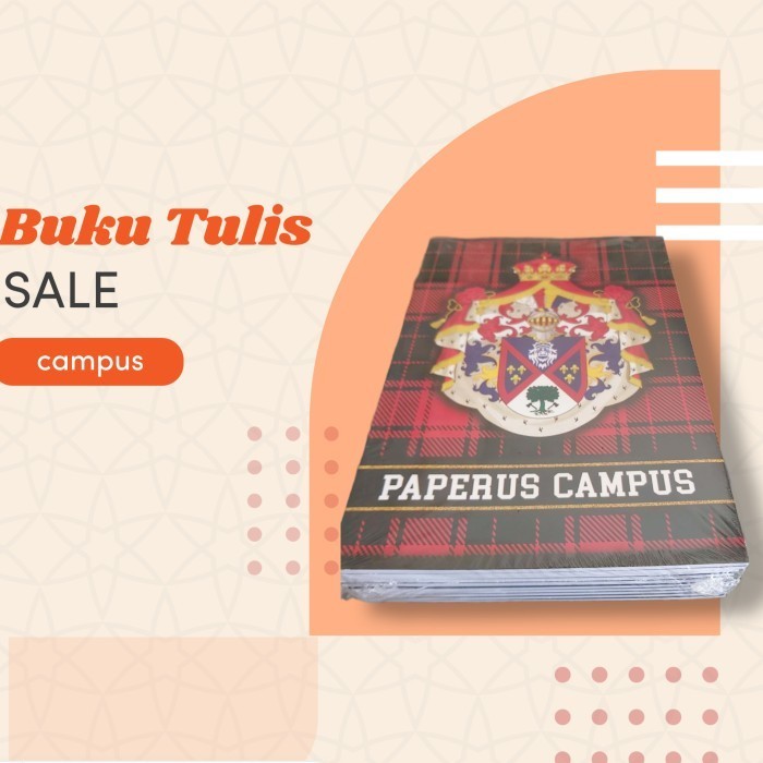 

Terbatas Buku Tulis Campus 50 Lembar 1 Pack Terlaris