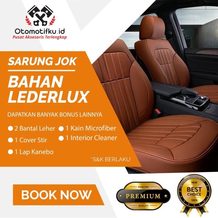 Sarung Jok Mobil CHEVROLET SPIN Bahan LADERLUX Otomotifku Terbaik ORI