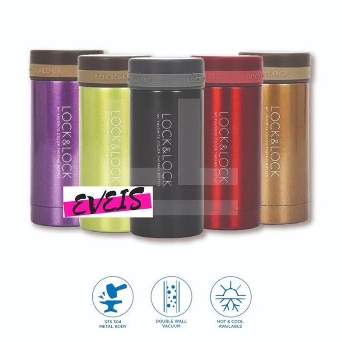 Lock N Lock - Termos Air Minum Mini - Mini Tumbler Hot & Cool - 200 Ml