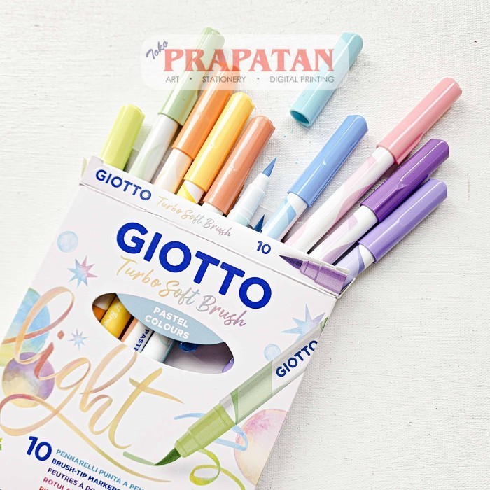 

Giotto Turbo Soft Brush Tip Marker Spidol Warna MURAH