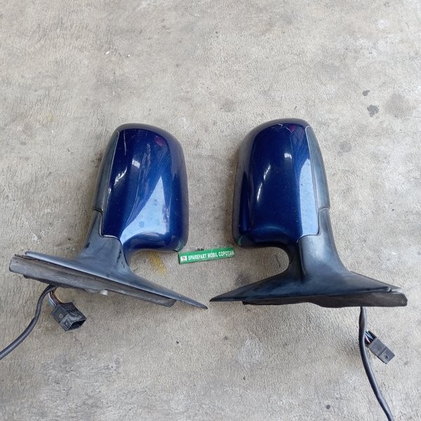 Sepasang Spion Retract Mirror Audi A6 4B C5 Asli Original Copotan Bergaransi #