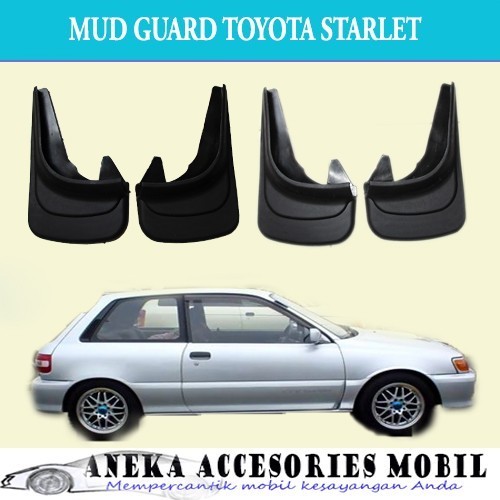 MUD GUARD/MUD FLAPS/TAHANAN/KEPET LUMPUR TOYOTA STARLET