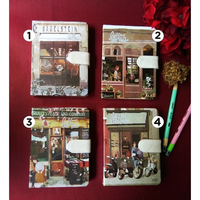 

Terbatas Buku Diary Fancy Hardcover Kunci Magnet Leather - Letter For You Sale!!!