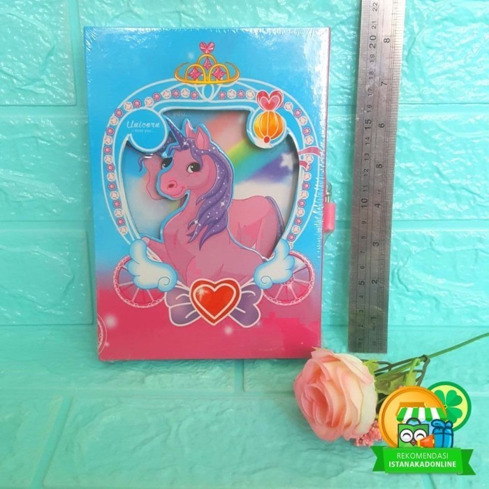 

Kusus Hari Ini Buku Diary Kunci Gembok Karakter Unicorn -Biru Ps003852 Berkualitas