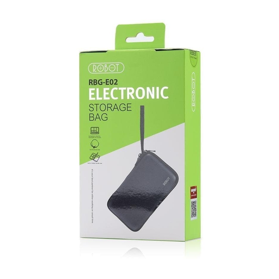 Robot Storage Hand Bag Tas Kecil Tempat Gadget Powerbank Hp Charger