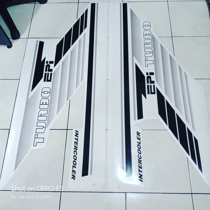 STIKER JIMNY JDM TURBO EPI CUSTOM