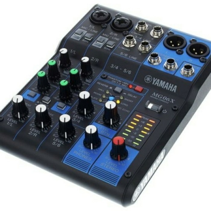 (For Sale) Mixer Yamaha Mg 06X Original / Mixer Audio Yamaha Mg06X 6 Channel