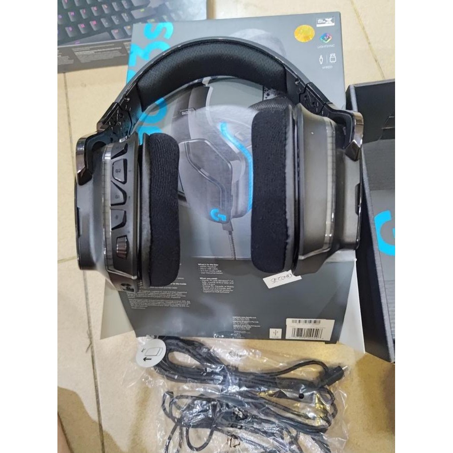 Logitech G633S 7.1 Lightsync Gaming Headset Headphone G633 S Furuyamao22
