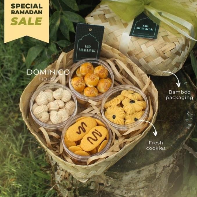 

Hampers Lebaran Kue Kering Cookies Home Made Premium / Parcel Idul Charahiro3