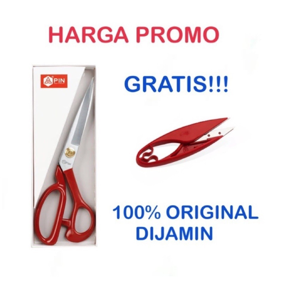 

Gunting Bahan Kain / Kertas / Multifungsi Pin 8"/ 9"/ 10"/12
